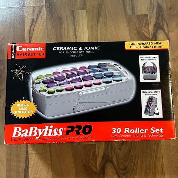 BabylissPRO Ionic & Ceramic Hairsetter, 30 Roller - Picture 2 of 3